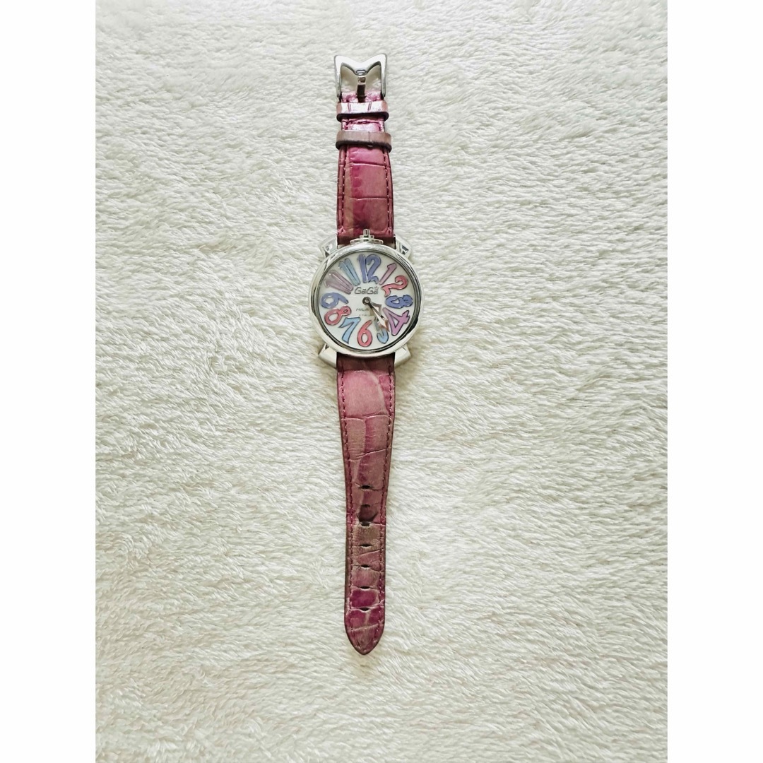 GaGa MILANO(ガガミラノ)のGaGa MILANO ガガミラノ MANUALE 40mm ACCIAIO レディースのファッション小物(腕時計)の商品写真