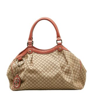 グッチ(Gucci)のグッチ ディアマンテ スーキー ハンドバッグ トートバッグ 211944 キャンバス レディース GUCCI 【222-40608】(トートバッグ)