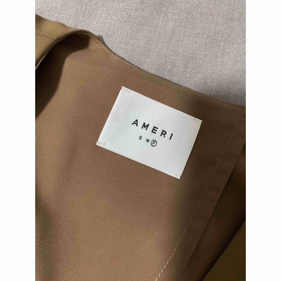 Ameri VINTAGE(アメリヴィンテージ)のTWILL COLLARLESS JACKET レディースのジャケット/アウター(ノーカラージャケット)の商品写真