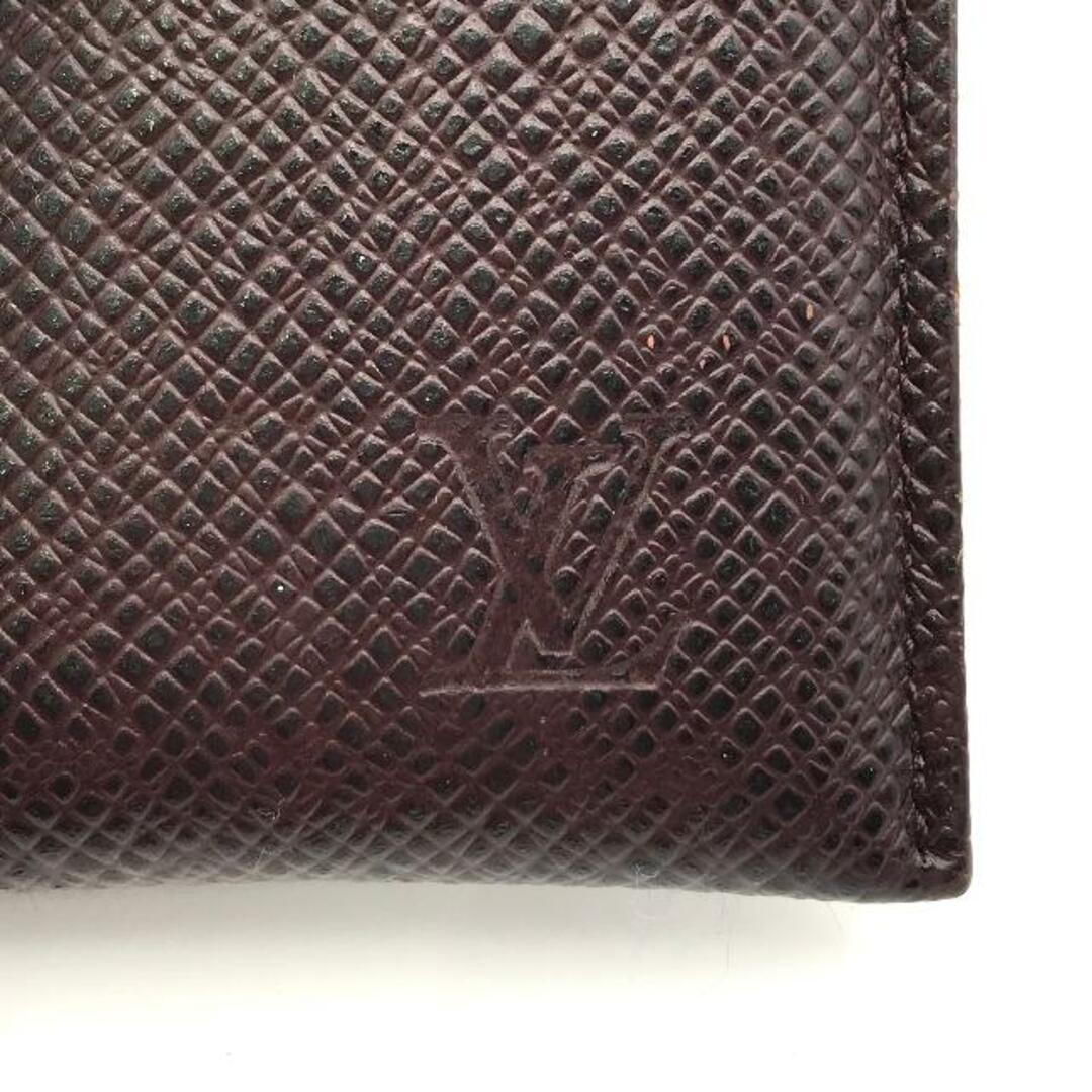 LOUIS VUITTON(ルイヴィトン)の美品 LOUISVUITTON ルイヴィトン タイガ カードケース ブラウン 名刺入れ レザー k1396 メンズのバッグ(その他)の商品写真