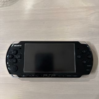 プレイステーションポータブル(PlayStation Portable)のPSP3000 ピアノブラック　➕充電器(携帯用ゲーム機本体)