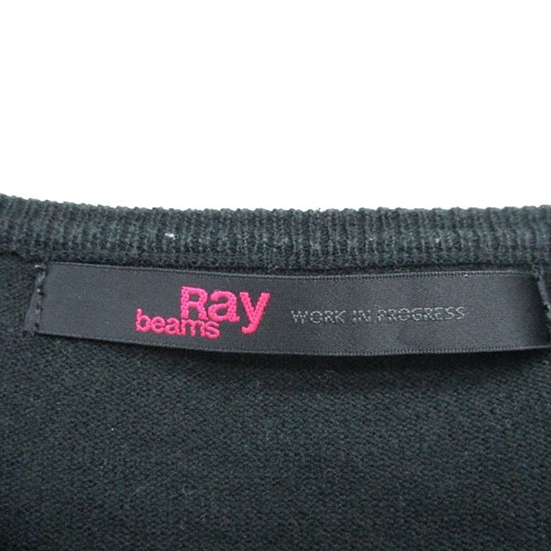 Ray BEAMS(レイビームス)のレイビームス Ray Beams カーディガン 七分袖 切替 コットン ドット レディースのトップス(カーディガン)の商品写真