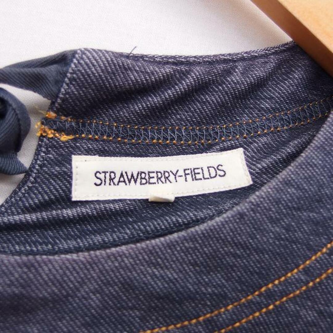 STRAWBERRY-FIELDS(ストロベリーフィールズ)のストロベリーフィールズ STRAWBERRY-FIELDS カットソー Tシャツ レディースのトップス(カットソー(半袖/袖なし))の商品写真