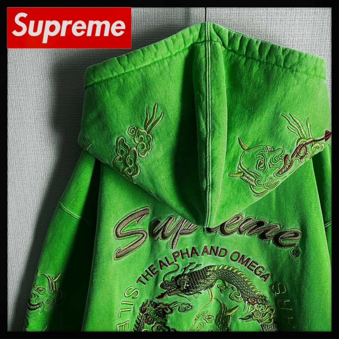 Supreme - 【入手困難☆全体ドラゴン刺繍☆美品】シュプリーム