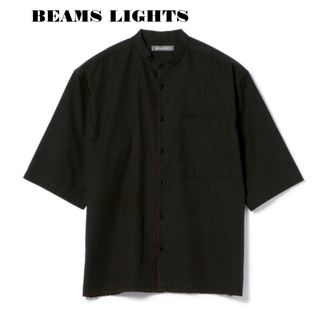 BEAMS LIGHTS(ビームスライツ)の新品タグ付きBEAMS LIGHTS / ハンドステッチ ハーフスリーブシャツ メンズのトップス(シャツ)の商品写真