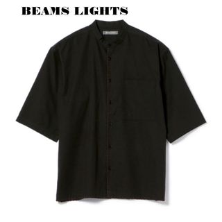 ビームスライツ(BEAMS LIGHTS)の新品タグ付きBEAMS LIGHTS / ハンドステッチ ハーフスリーブシャツ(シャツ)