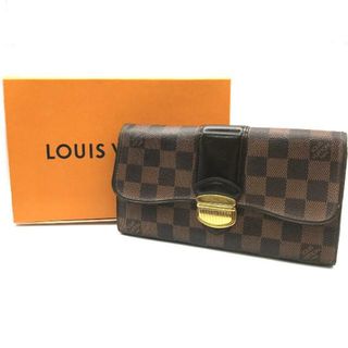 ルイヴィトン(LOUIS VUITTON)のLOUISVUITTON ルイヴィトン ポルトフォイユ システィナ ダミエ 長財布 ウォレット ブラウン k1397(その他)