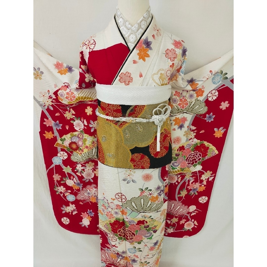 Classic 記す Style】正絹京友禅振袖7点フルセット Classic 記す Style】正絹京友禅振袖7点フルセット