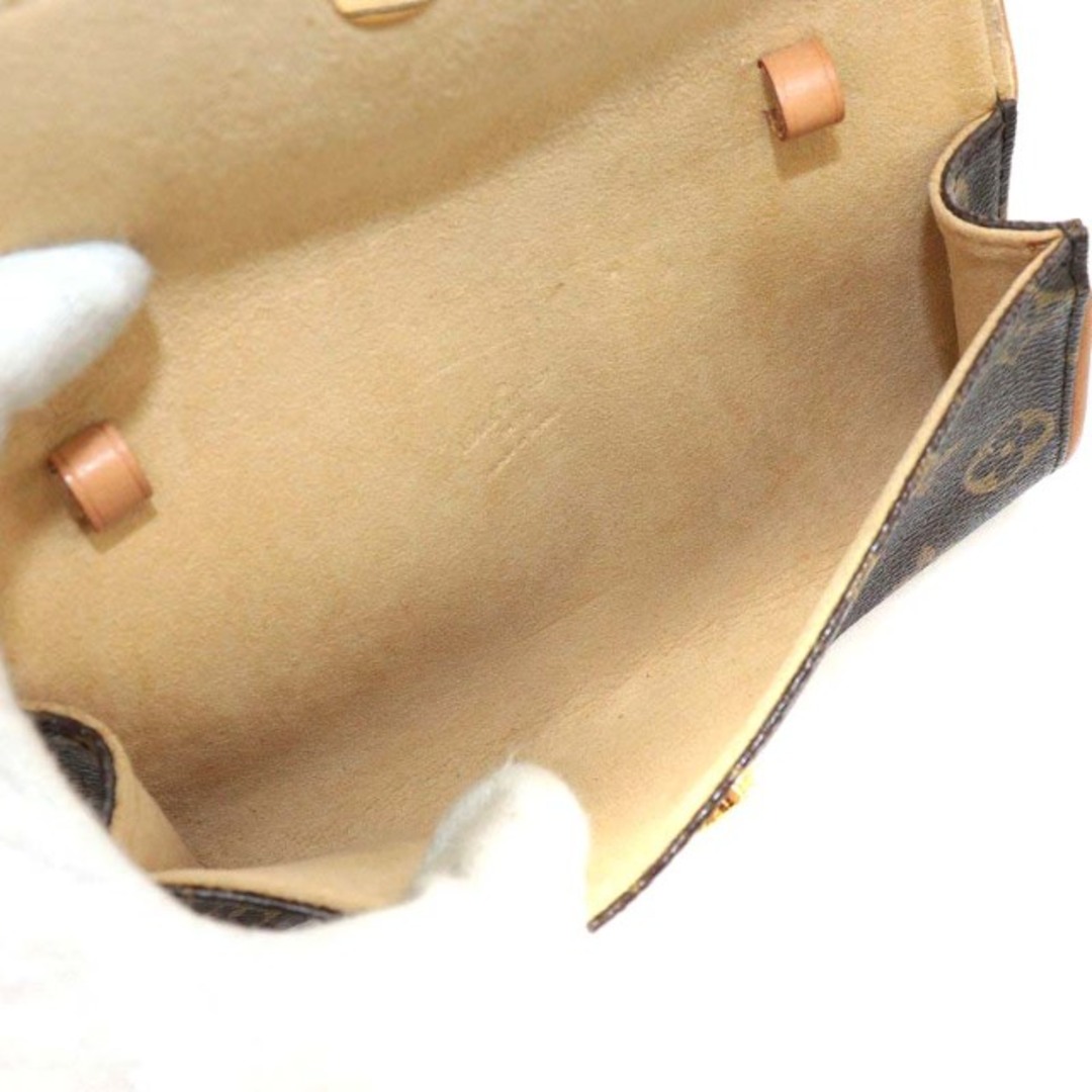 LOUIS VUITTON(ルイヴィトン)のルイヴィトン ツイン PM モノグラム ポシェット 茶 M51854 レディースのバッグ(ボディバッグ/ウエストポーチ)の商品写真