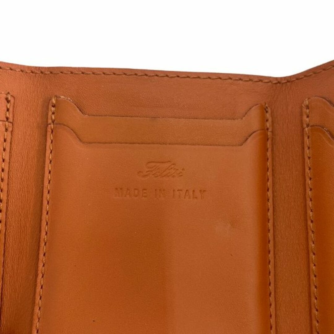 Felisi(フェリージ)のFelisi 969 3Fold Small Wallet 3つ折り財布 茶 レディースのファッション小物(財布)の商品写真