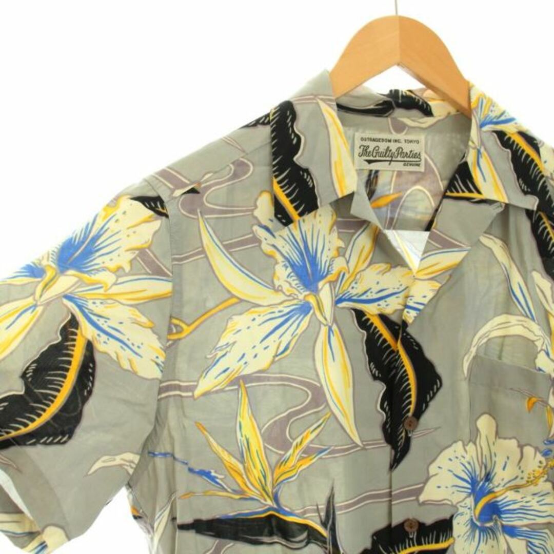 WACKO MARIA(ワコマリア)のWACKO MARIA 19SS HAWAIIAN SHIRT S/S 花柄 S メンズのトップス(シャツ)の商品写真