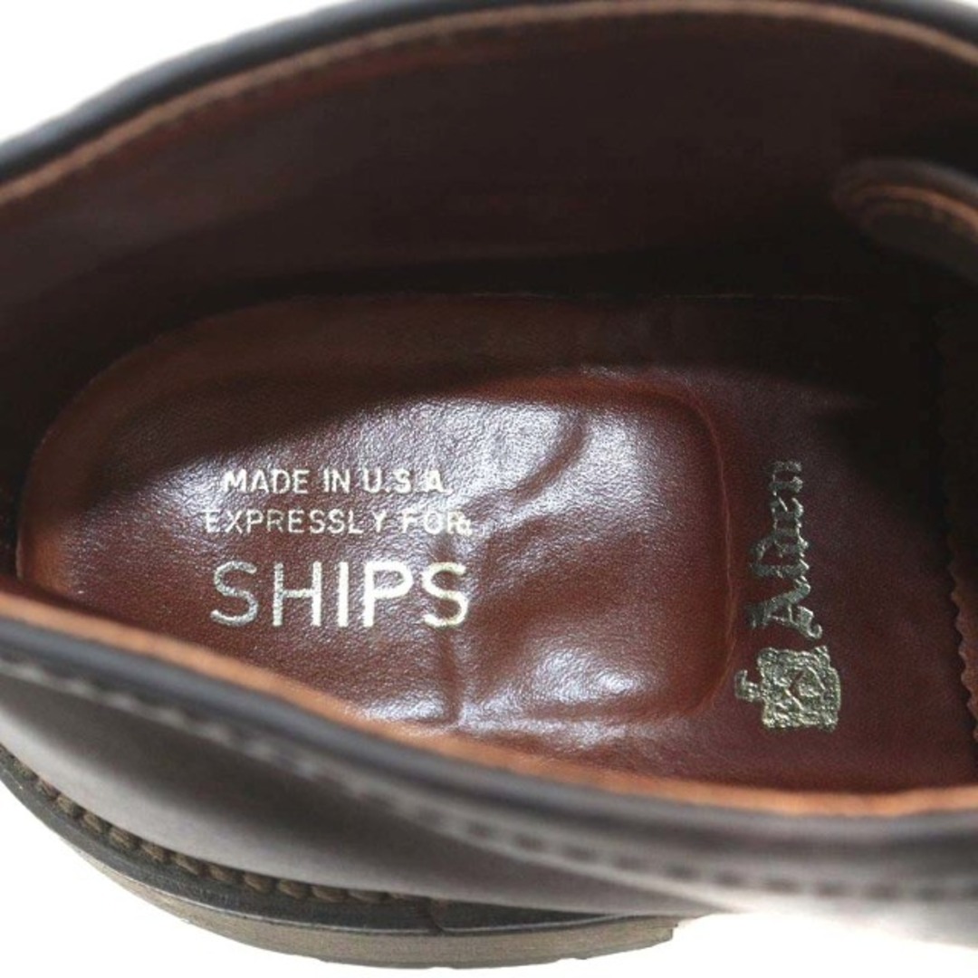 Alden(オールデン)のALDEN SHIPS別注 チャッカブーツ 6.5 24.5cm 茶 12728 メンズの靴/シューズ(ブーツ)の商品写真