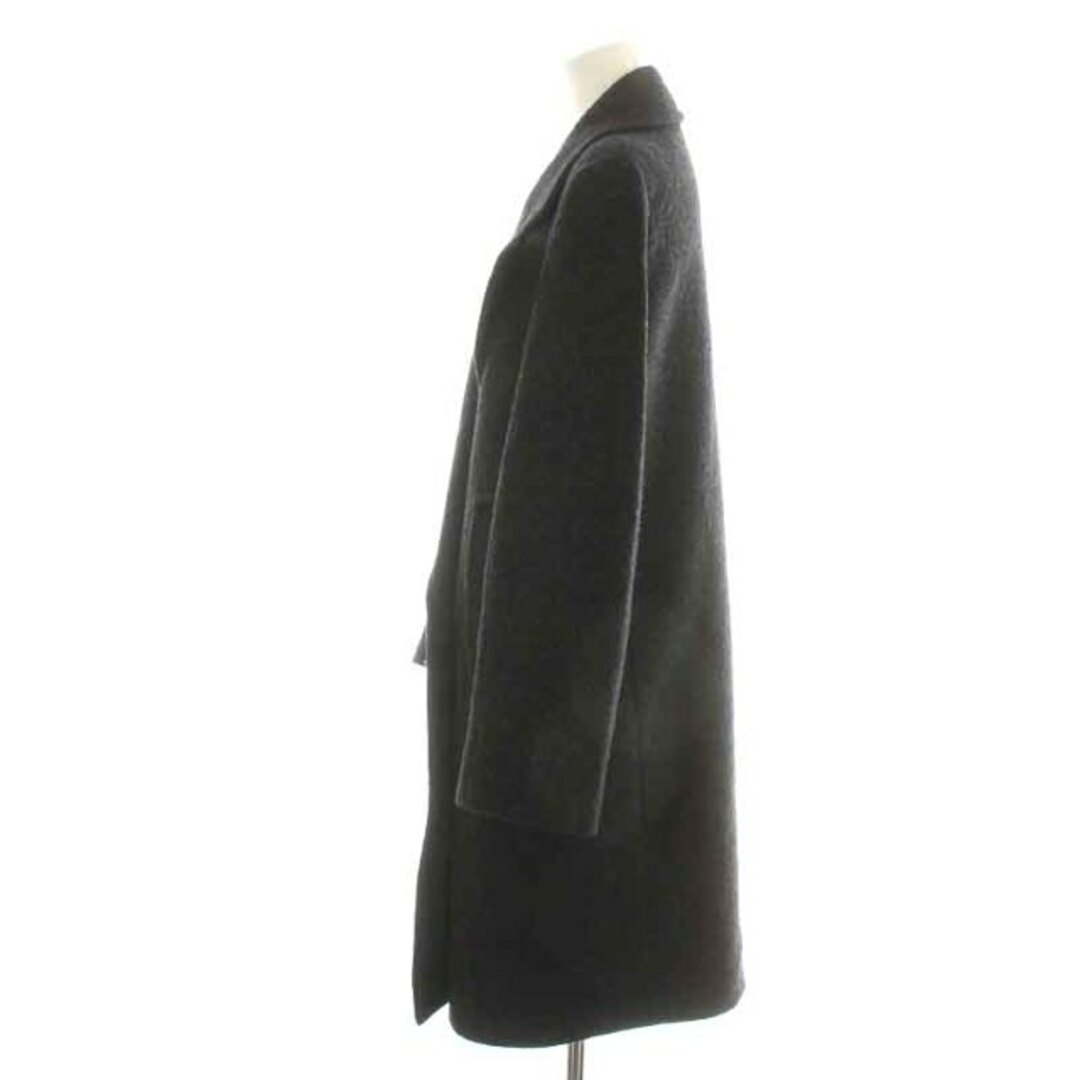 theory(セオリー)のセオリー BOUCLE COAT CAPE COAT チェスターコート S 黒 レディースのジャケット/アウター(その他)の商品写真