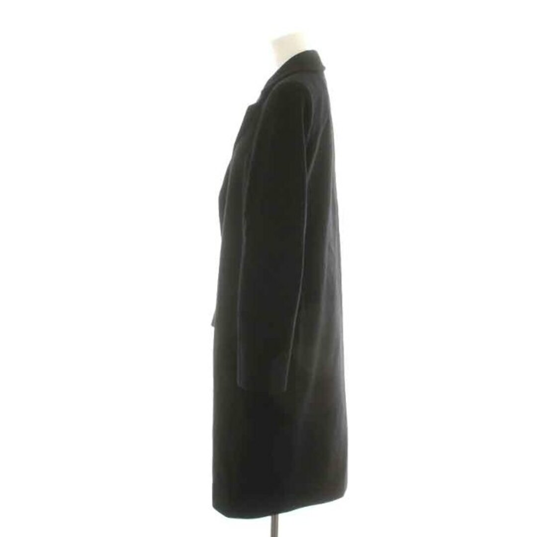 theory(セオリー)のセオリー WOOL COAT CLAIRENE BJ チェスターコート S 黒 レディースのジャケット/アウター(その他)の商品写真