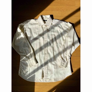 バーバリー(BURBERRY)のBurberry ロングシャツ　80s~90s USA製　XL XXL ホワイト(シャツ)