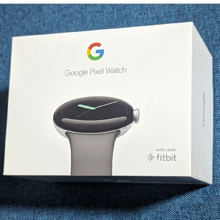 グーグルピクセル(Google Pixel)の保護カバー付Google Pixel Watch  ピクセルウォッチ(腕時計(デジタル))