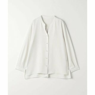 アデイインザライフ(a day in the life)の【WHITE】フェイクパールボタン スキッパーブラウス<A DAY IN THE LIFE>(シャツ/ブラウス(長袖/七分))