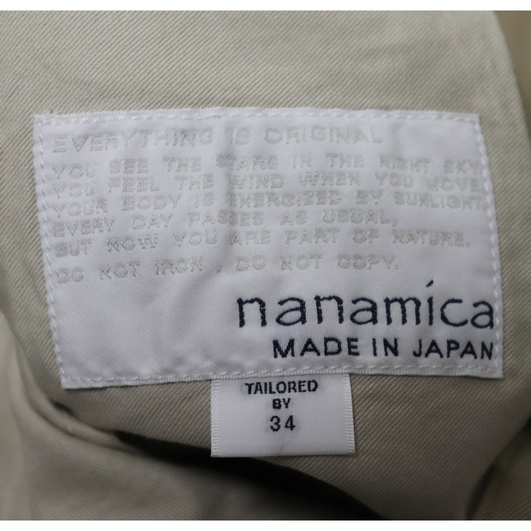 nanamica(ナナミカ)の《ナナミカ》新品 40sUSアーミーデザイン チノショートパンツ 34(W86) メンズのパンツ(ショートパンツ)の商品写真