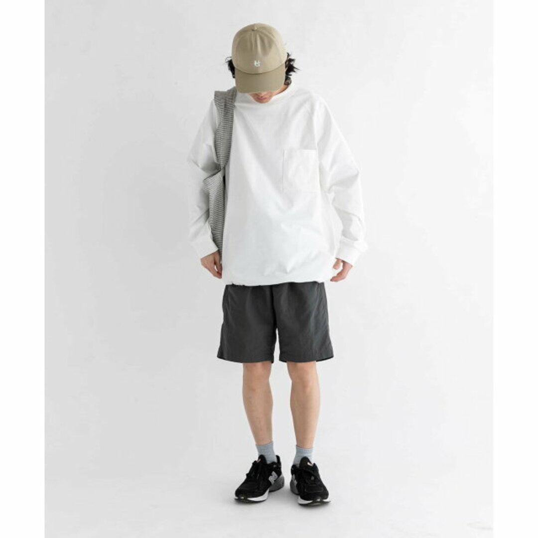 URBAN RESEARCH DOORS(アーバンリサーチドアーズ)の【ホワイト】【L】AIRFLEXポンチロングスリーブTシャツ メンズのトップス(Tシャツ/カットソー(半袖/袖なし))の商品写真