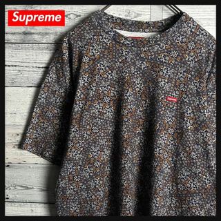 シュプリーム(Supreme)の【希少デザイン】シュプリーム☆スモールボックスロゴ 総柄 半袖Tシャツ(その他)