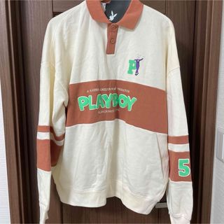 プレイボーイ(PLAYBOY)の【新品】PLAY BOY メンズLサイズ　長袖(Tシャツ/カットソー(七分/長袖))