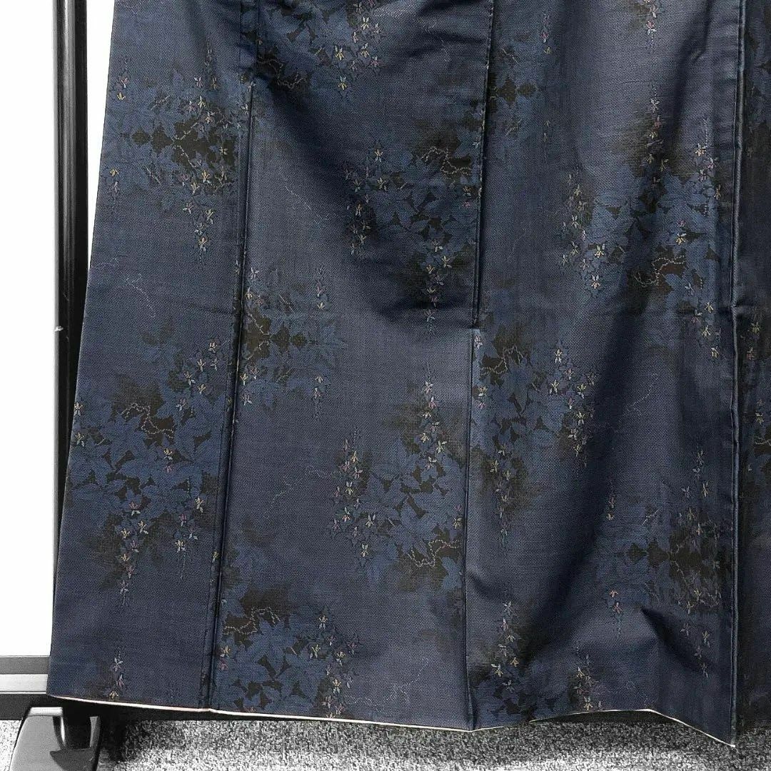 大島紬　楓　小花　着物　022w レディースの水着/浴衣(その他)の商品写真