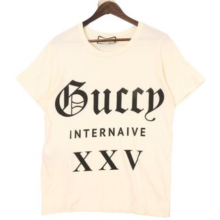 グッチ(Gucci)のグッチ 19SS 492347 X3P07 XXVロゴ Tシャツ XS(タイツ/ストッキング)