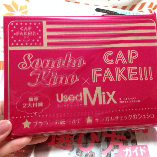 CAP FAKE!!!(カップフェイク)の＊Used Mix 3月号付録＊ レディースのヘアアクセサリー(ヘアゴム/シュシュ)の商品写真