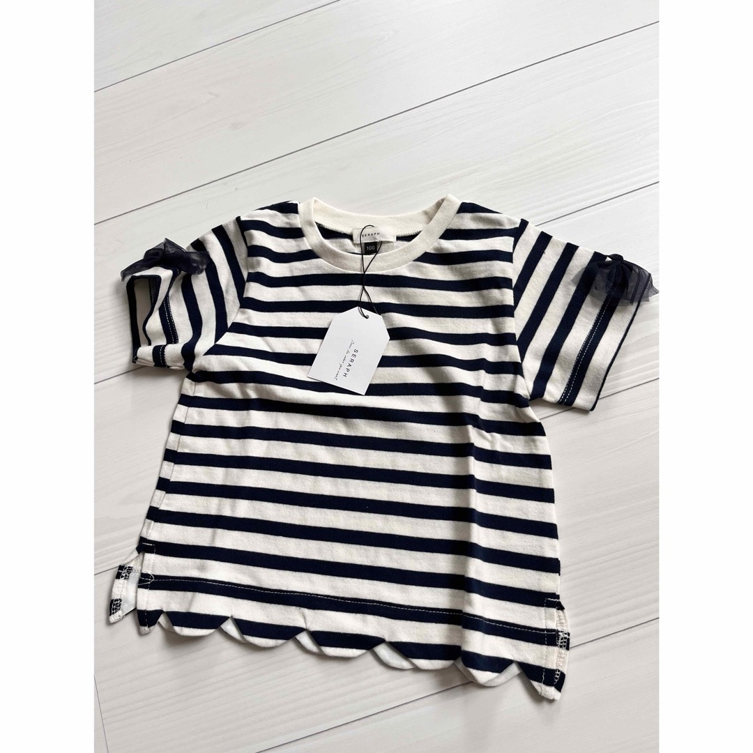 キッズtシャツ☆100㎝ キッズ/ベビー/マタニティのキッズ服女の子用(90cm~)(Tシャツ/カットソー)の商品写真