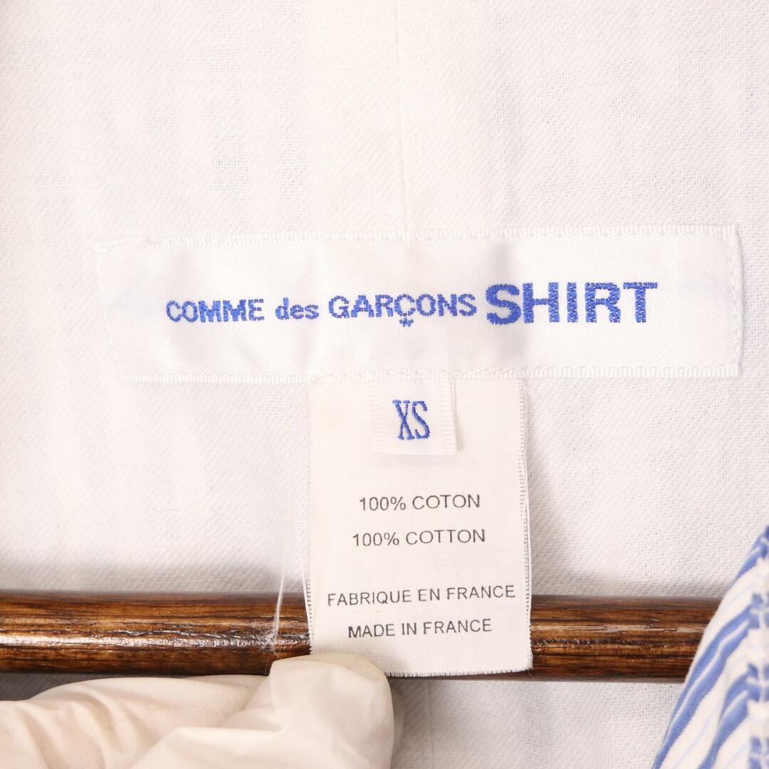 COMME des GARCONS(コムデギャルソン)のコムデギャルソンシャツ 19SS S27165 パネルストライプシャツ XS メンズのジャケット/アウター(その他)の商品写真