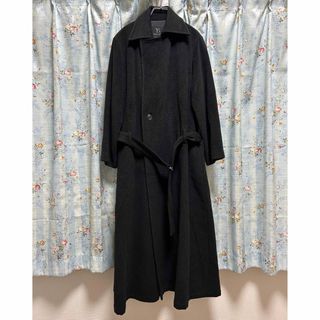 ヨウジヤマモト(Yohji Yamamoto)のヨウジヤマモト  ウールメルトンスーパーロングコート(トレンチコート)