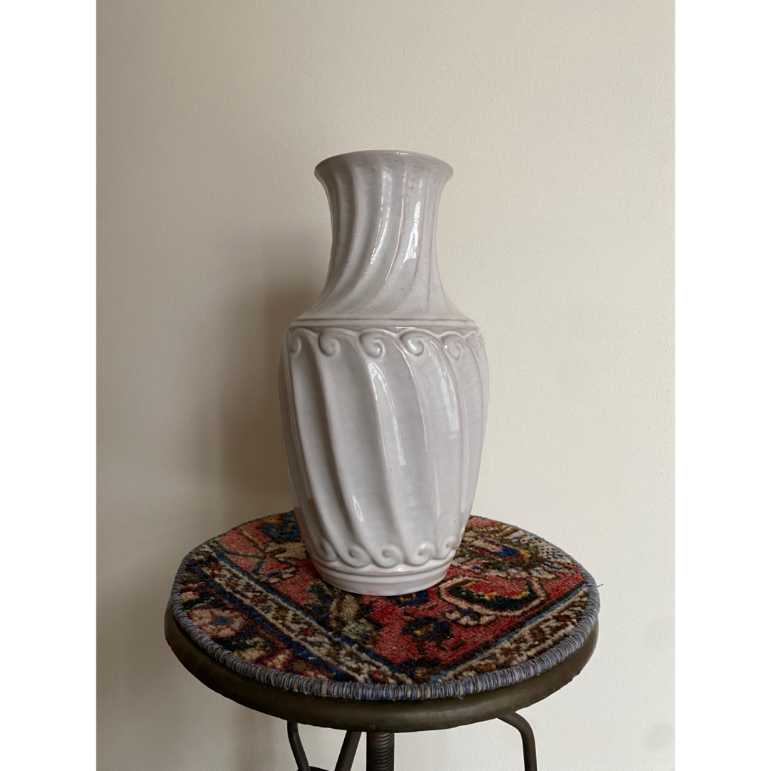 ドイツ アンティーク ビンテージ 花瓶 フラワーベース デッドストック 美品②