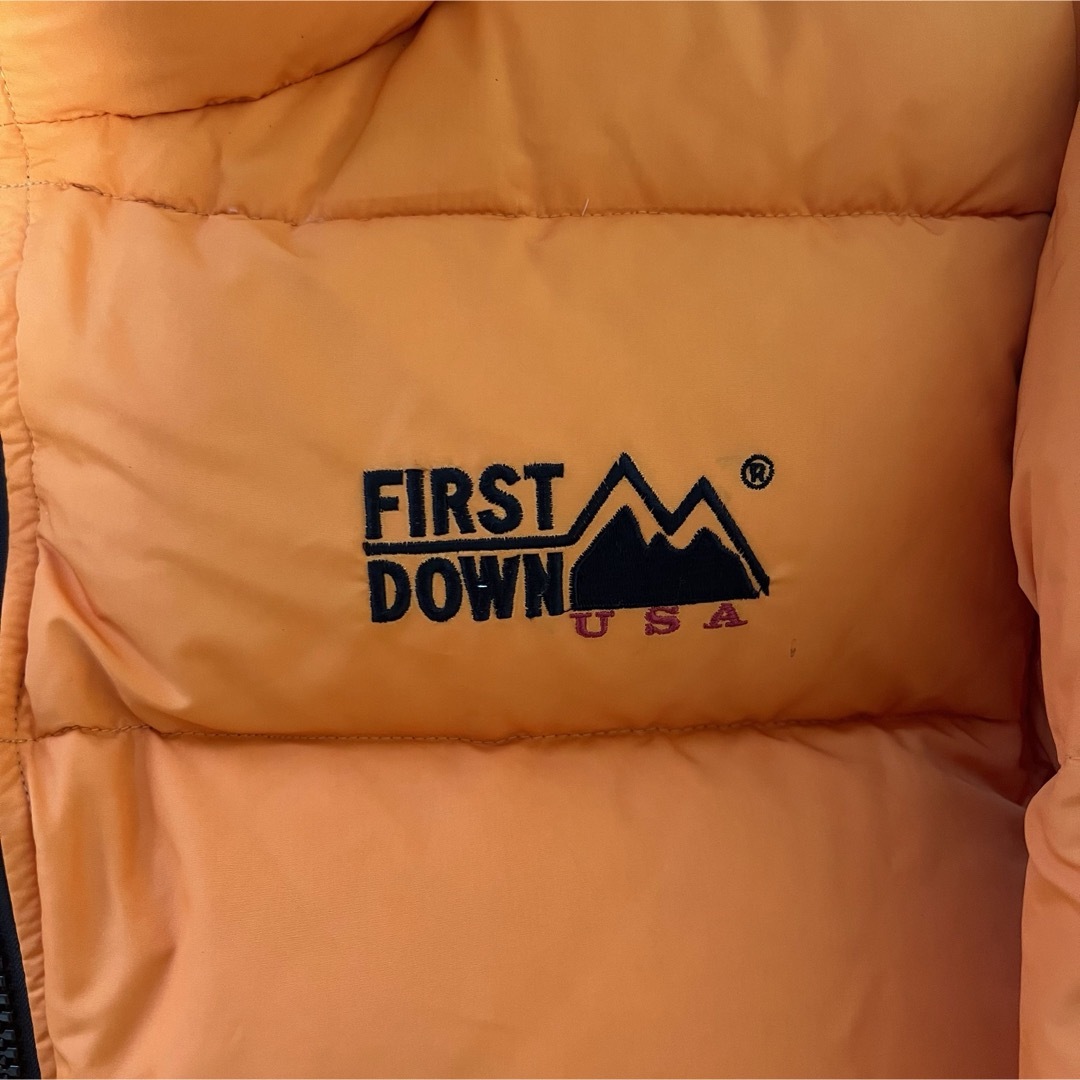 FIRST DOWN(ファーストダウン)のファーストダウン　first down   肉厚　ダウンジャケット　リバーシブル メンズのジャケット/アウター(ダウンジャケット)の商品写真