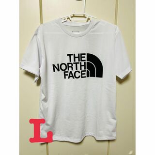 ザノースフェイス(THE NORTH FACE)の新品　ノースフェイス　Tシャツ　NTW32354 ホワイト　レディース　L(Tシャツ(半袖/袖なし))