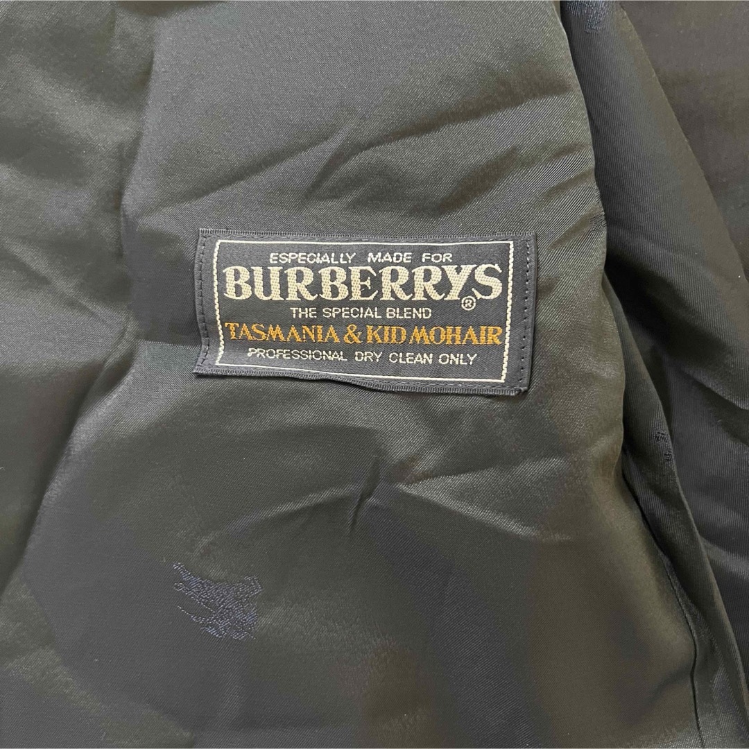 BURBERRY(バーバリー)の90s  バーバリー　スーツ　三陽商会　モノグラム　金ボタン　紺ブレ メンズのジャケット/アウター(テーラードジャケット)の商品写真