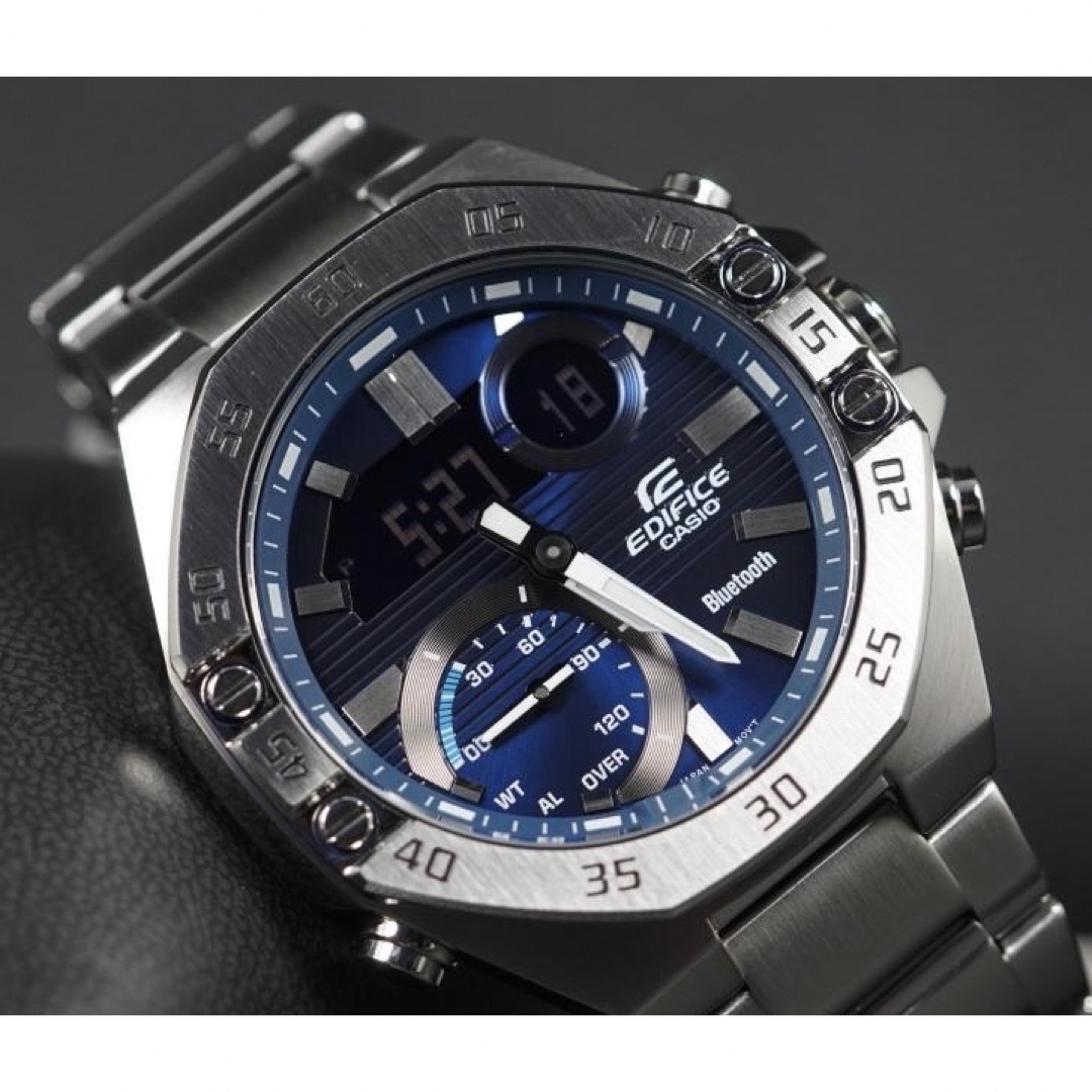 CASIO(カシオ)のカシオ　アナデジ腕時計　Bluetooth対応 多機能　新品　海外モデル希少品 メンズの時計(腕時計(アナログ))の商品写真