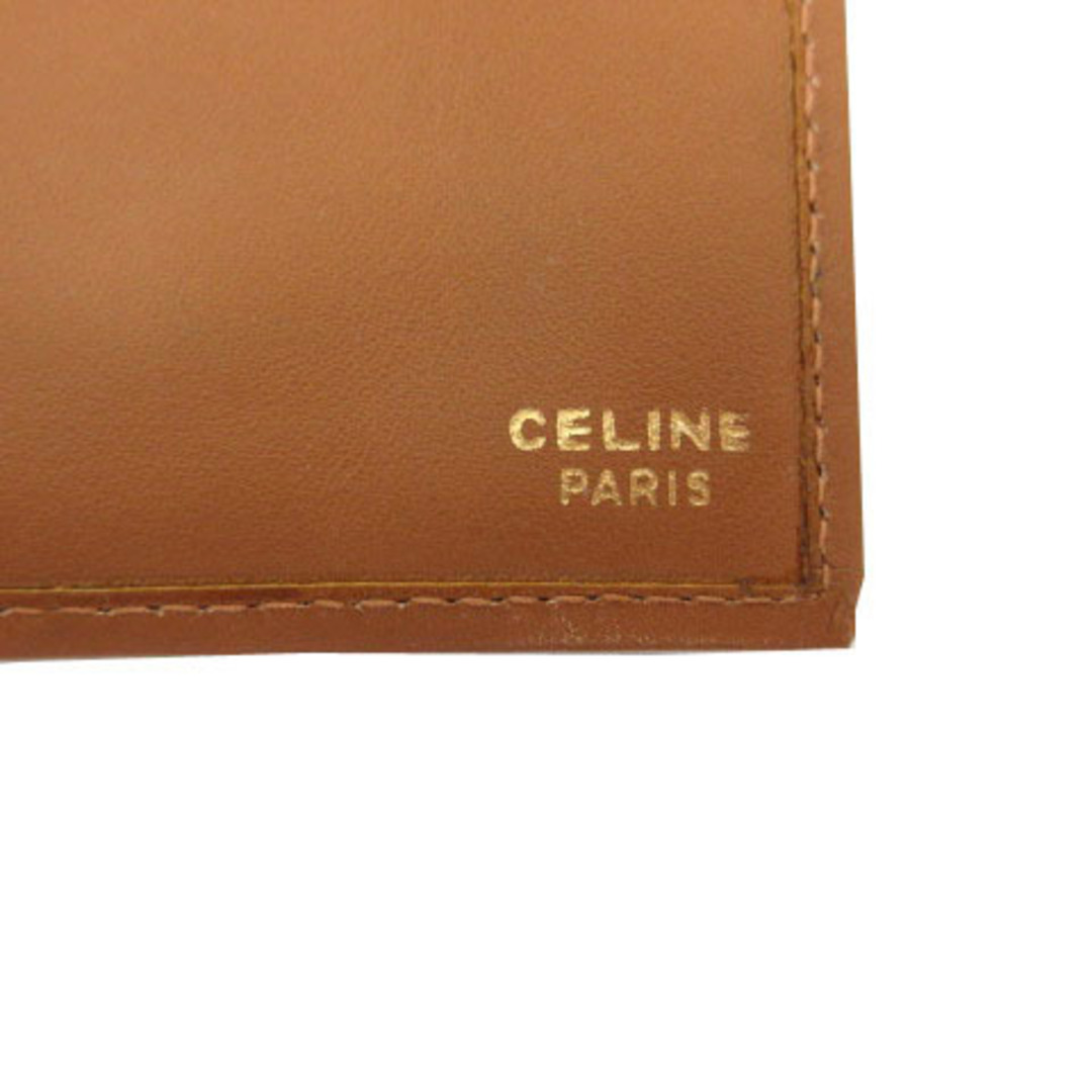 celine(セリーヌ)のセリーヌ CELINE 長財布 二つ折り財布 PVC レザー マカダム柄 茶 レディースのファッション小物(財布)の商品写真
