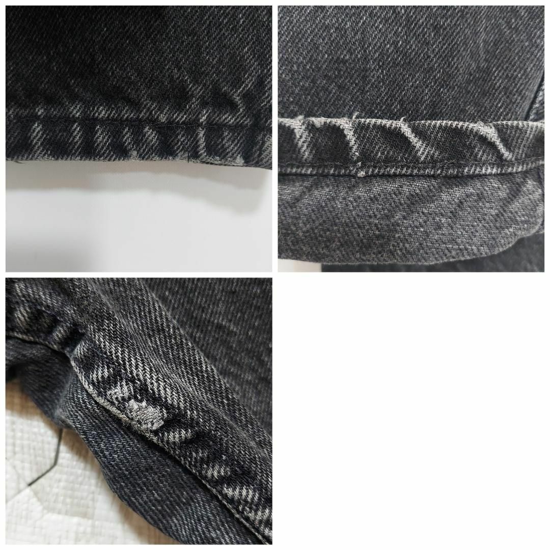 Levi's(リーバイス)のリーバイス560 Levis W28 ブラックデニム 黒 USA製 7675 その他のその他(その他)の商品写真