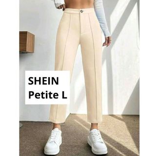 SHEIN - SHEIN　クロップドパンツ　べージュ