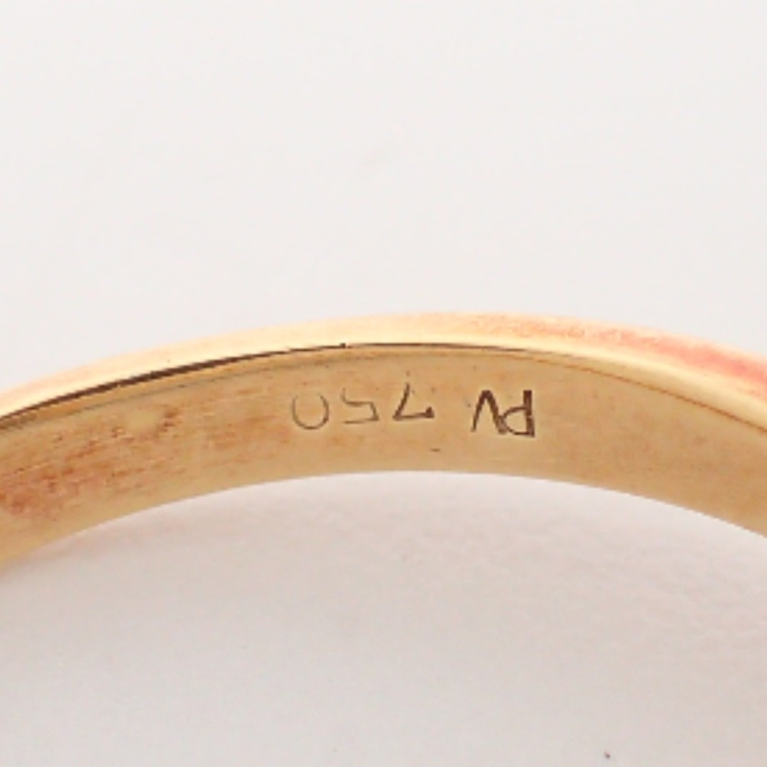PonteVecchio(ポンテヴェキオ)のポンテヴェキオ 750 D0.33/S1.66 ダイヤモンド/サファイヤ フラワーモチーフ レディースのアクセサリー(リング(指輪))の商品写真