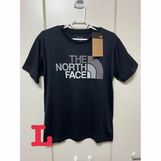 ザノースフェイス(THE NORTH FACE)の新品　ノースフェイス　Tシャツ　NTW32353 ブラック　レディース　L(Tシャツ(半袖/袖なし))