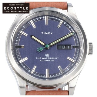 タイメックス(TIMEX)のタイメックス 【美品】TX-TW2U91000 Waterbury ウォ−ターベリー シースルーバック 自動巻き(腕時計(アナログ))