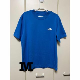 ザノースフェイス(THE NORTH FACE)の新品　ノースフェイス　　Tシャツ　NT32338 ソニックブルー　メンズ　M(Tシャツ/カットソー(半袖/袖なし))