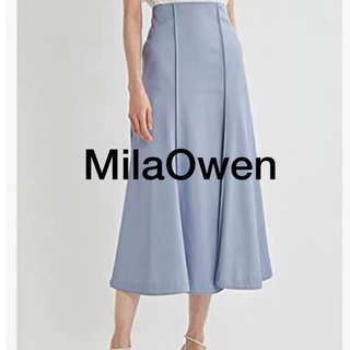 ミラオーウェン(Mila Owen)の超美品❣️Mila Owen STナローマーメイドスカート Oサイズ(ロングスカート)