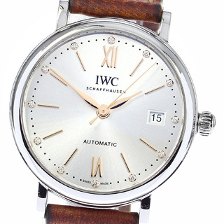 インターナショナルウォッチカンパニー(IWC)のIWC SCHAFFHAUSEN IW458601 ポートフィノ 12Pダイヤモンド 自動巻き ボーイズ 箱・保証書付き_804114(腕時計(アナログ))
