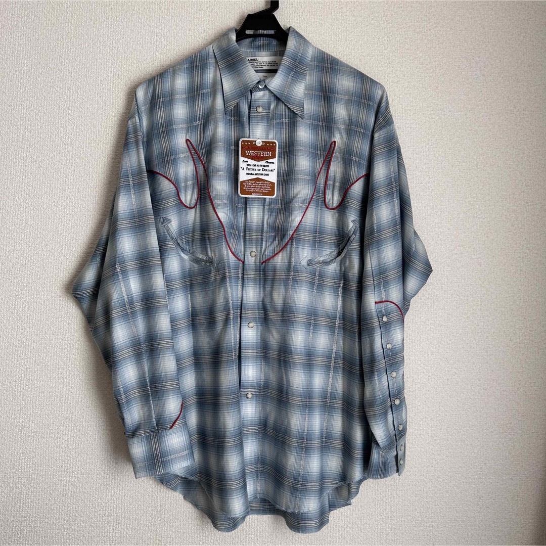 Jieda(ジエダ)のDAIRIKU 24ss Check Western Over Shirt メンズのトップス(シャツ)の商品写真