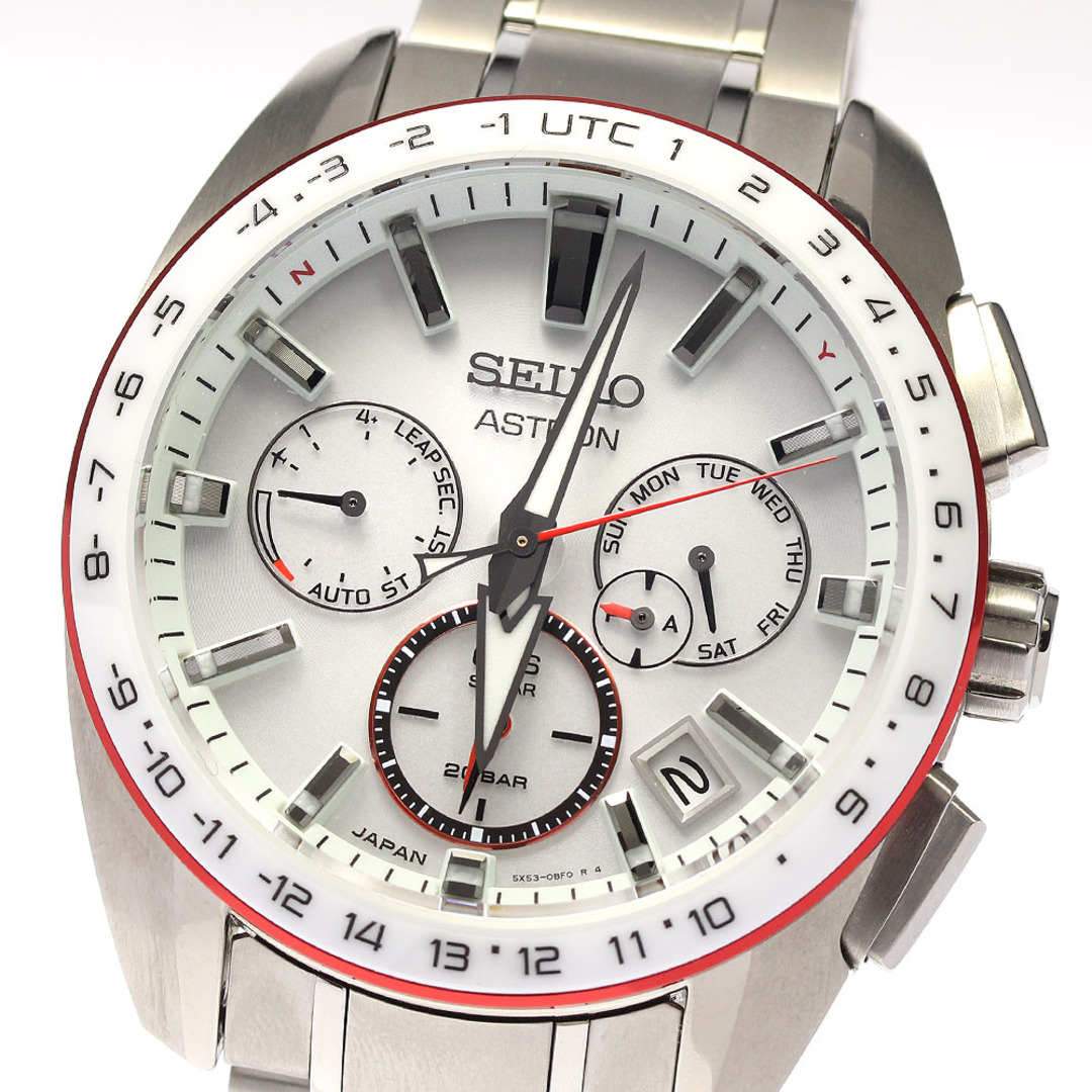 SEIKO(セイコー)のセイコー SEIKO SBXC091 5X53-0BH0 アストロン グローバルライン 国境なき医師団コラボレーション ソーラー電波 箱・保証書付_805669 メンズの時計(腕時計(アナログ))の商品写真
