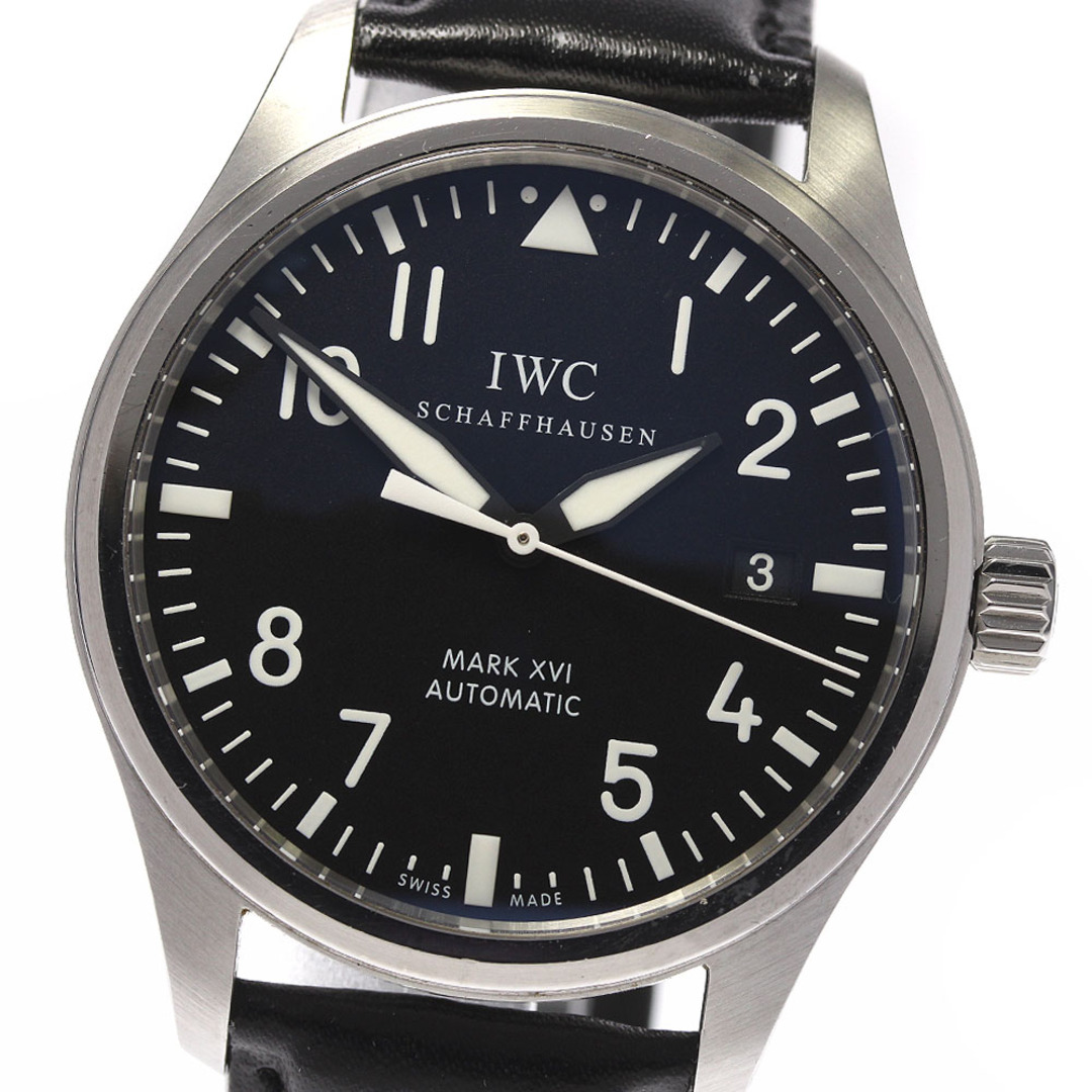 IWC(インターナショナルウォッチカンパニー)のIWC IWC SCHAFFHAUSEN IW325501 パイロットウォッチ マークXVI デイト 自動巻き メンズ _804768 メンズの時計(腕時計(アナログ))の商品写真