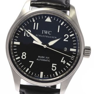 インターナショナルウォッチカンパニー(IWC)のIWC IWC SCHAFFHAUSEN IW325501 パイロットウォッチ マークXVI デイト 自動巻き メンズ _804768(腕時計(アナログ))