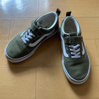 オールドスクール(OLD SKOOL（VANS）)の【キッズ】VANS オールドスクール カーキ 20cm(スニーカー)